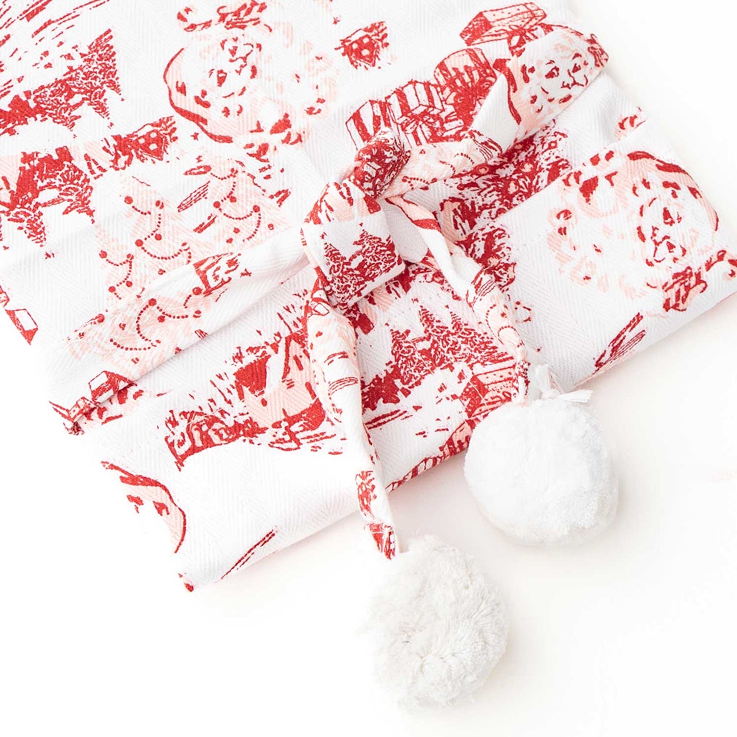 Santa Toile Children's Apron