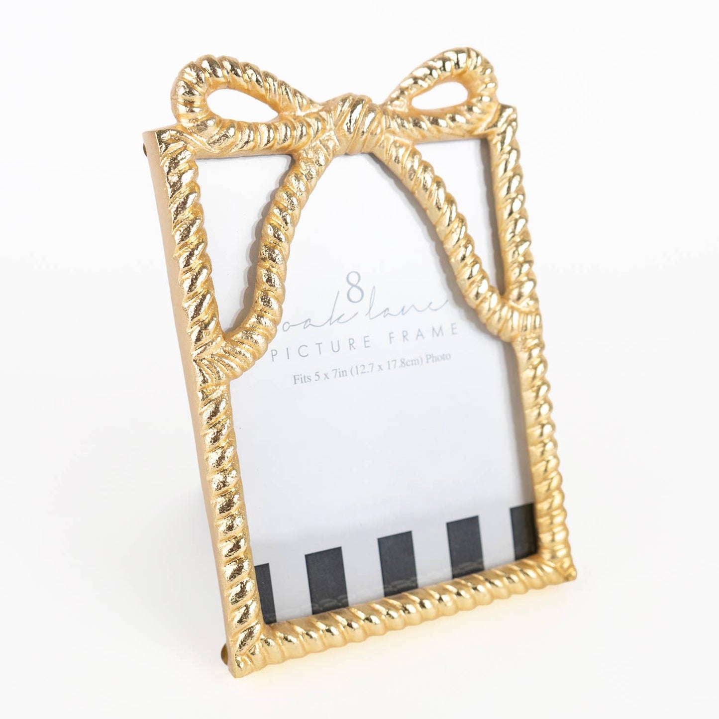 Gold Bow 5x7 Picture Frame