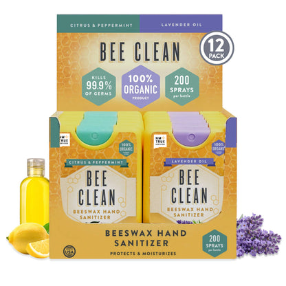 Organic Beeswax Bee Clean Hand Sanitizer Spray