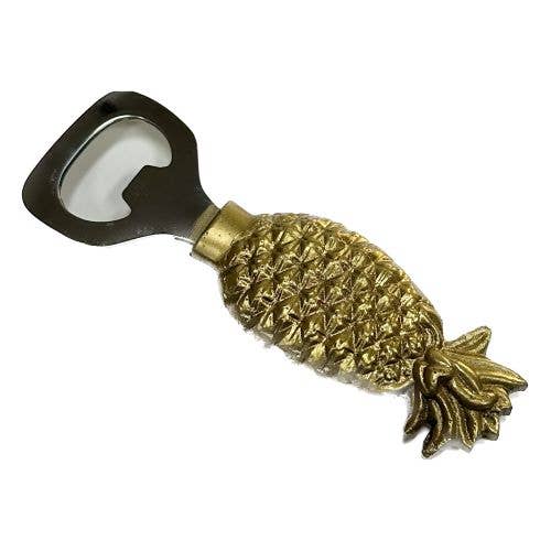 5" Gold Pineapple Opener