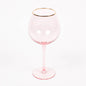 Light Pink Wine Glass
