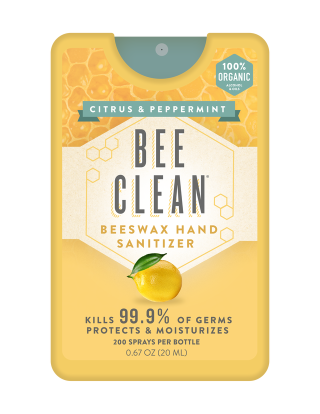 Organic Beeswax Bee Clean Hand Sanitizer Spray