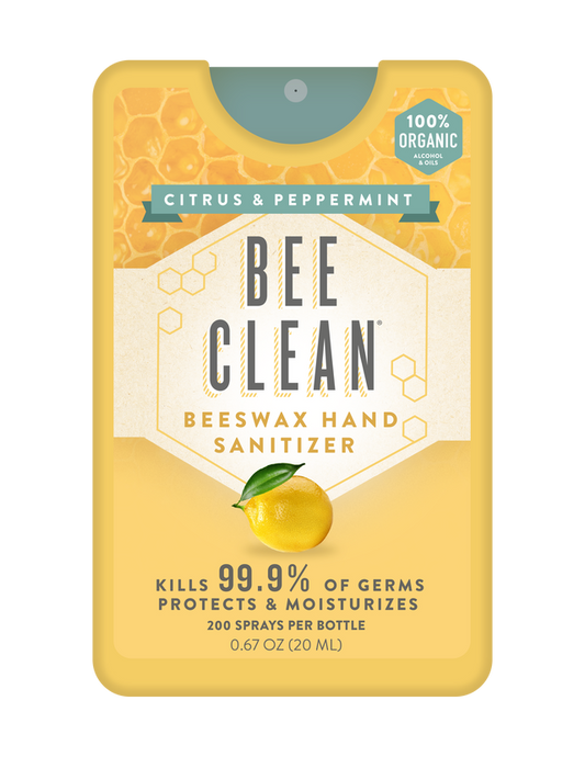 Organic Beeswax Bee Clean Hand Sanitizer Spray