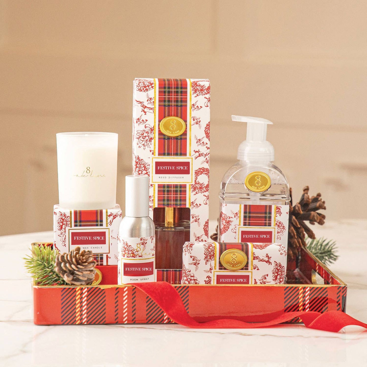 Festive Spice 5.6oz Soy Wax Candle