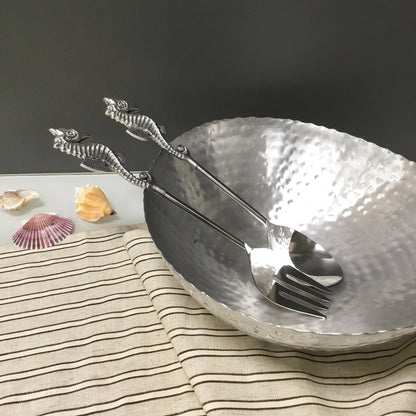 Seahorse Salad Servers, Set of 2