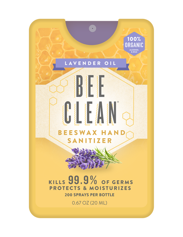 Organic Beeswax Bee Clean Hand Sanitizer Spray
