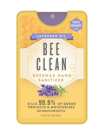 Organic Beeswax Bee Clean Hand Sanitizer Spray
