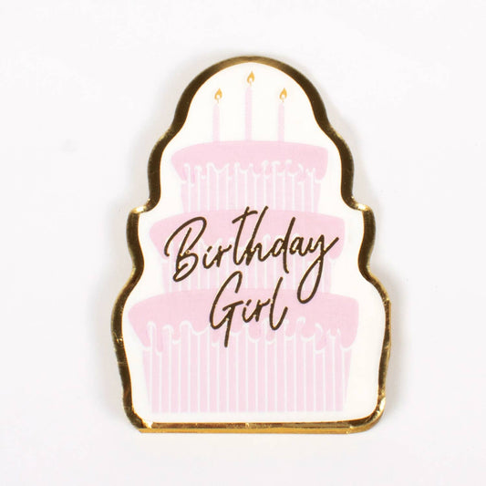 Birthday Girl Paper Die Cut Napkin Packs