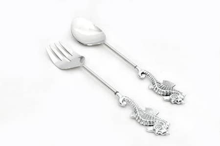 Seahorse Salad Servers, Set of 2