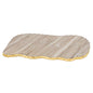 Metz Marble Serving Board   Taupe/Gold   15x9.5x.5