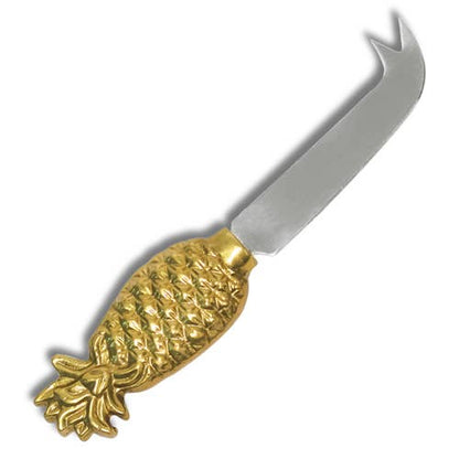 7" Gold Pineapple Cheese Knife