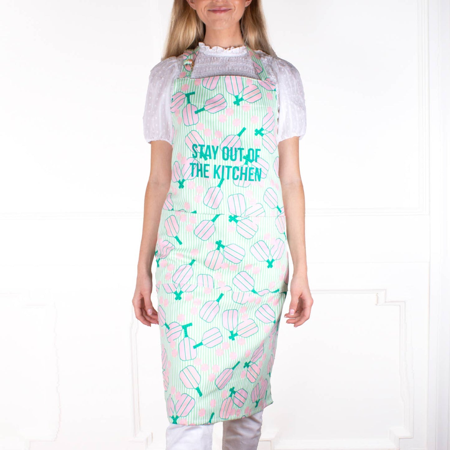 Pickleball Stripe Apron