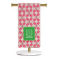 Live Love Play Pickleball Hand Towel   Light Pink/Hot Pink/Green   20x28