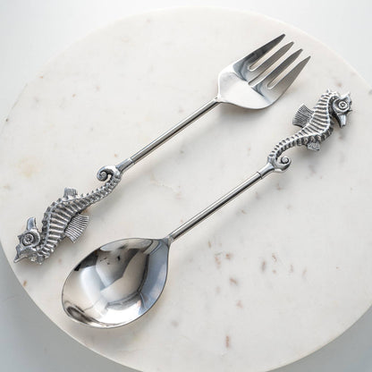 Seahorse Salad Servers, Set of 2