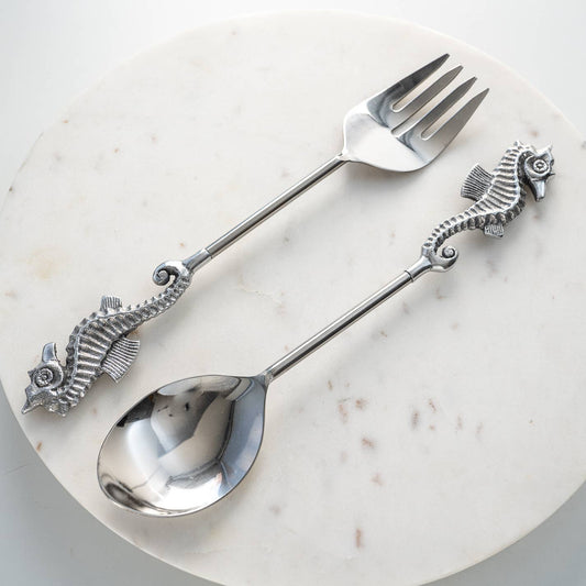 Seahorse Salad Servers, Set of 2