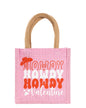 Howdy Valentine Petite Gift Tote   Pink/Red/White   7x7x5