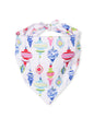 Whimsical Wonders Dog Bandana   White/Multi   -Asst.: S/M