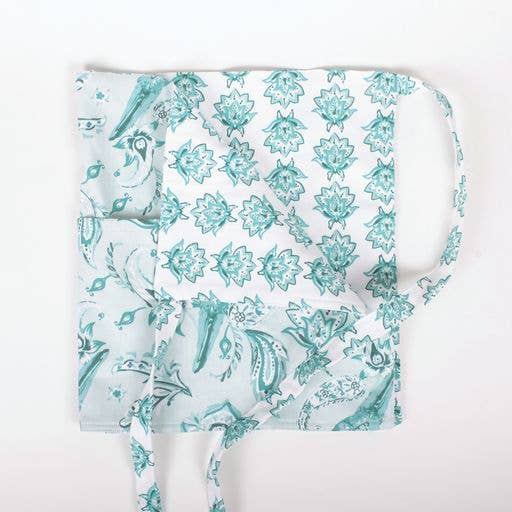 Coastal Seafoam Reversible Garden Apron
