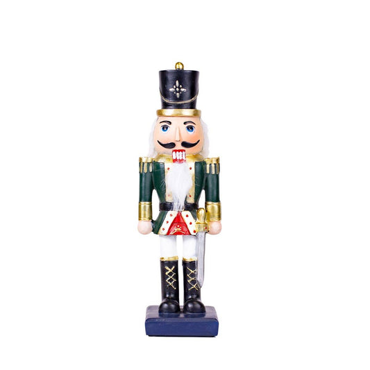 Reinhard Nutcracker   Green/Gold/Red/White   3.5x10
