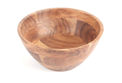 8" Acacia Wooden Bowl