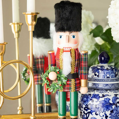 Plaid 15" Nutcracker