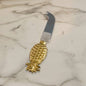 7" Gold Pineapple Cheese Knife