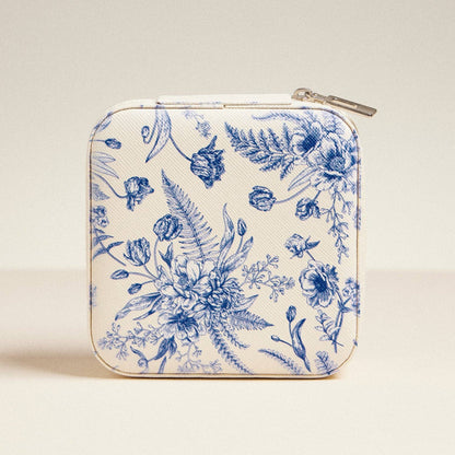 Blue Blossom Jewelry Box -Travel size: Navy / One / 5AC78028