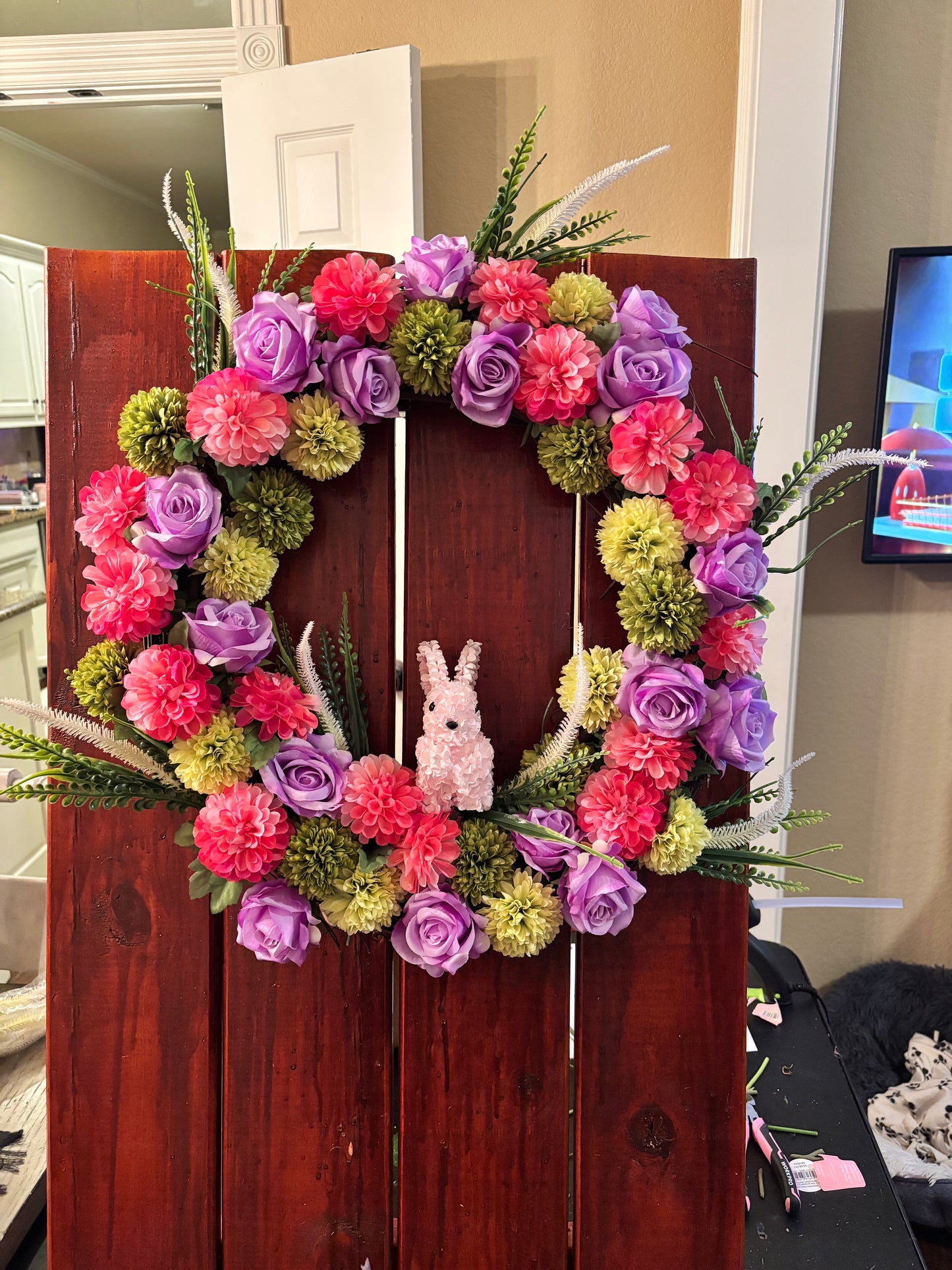 Slaton Michael Designs Spring Wreath