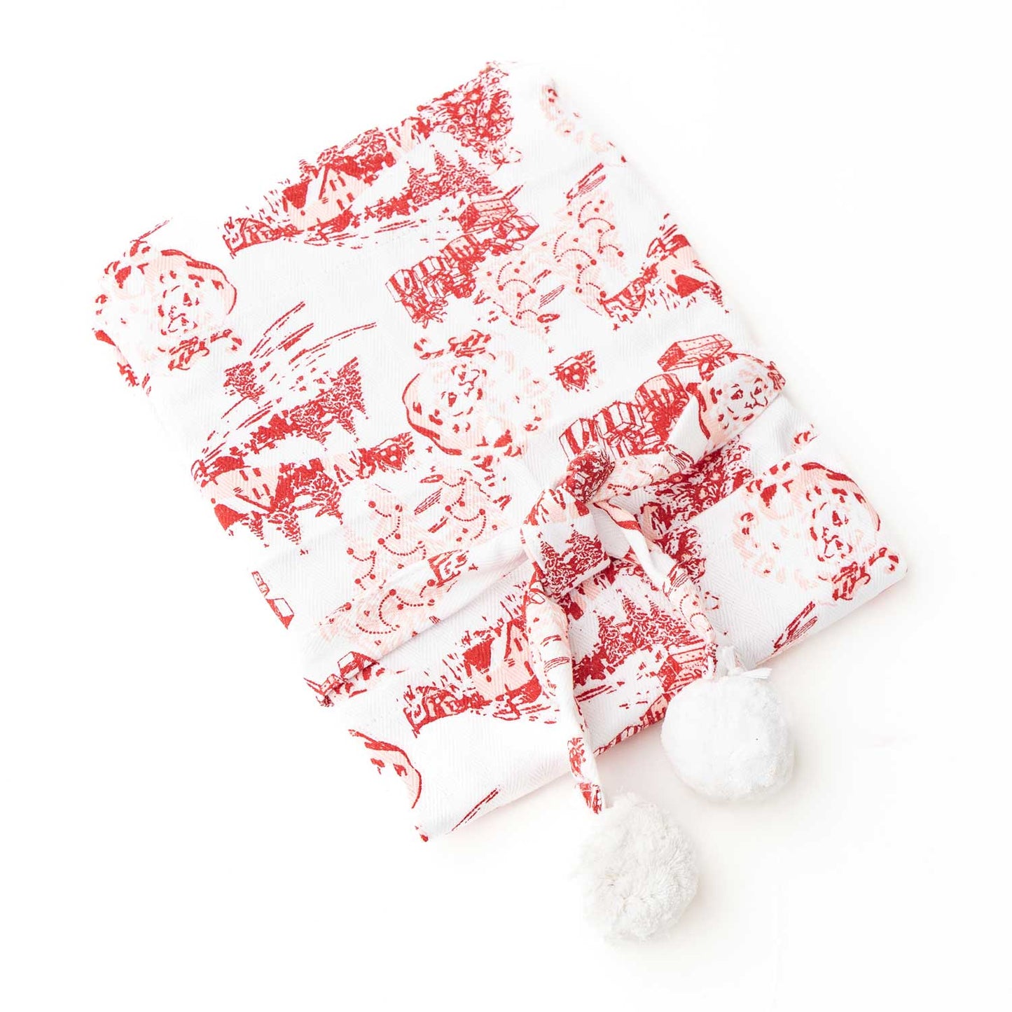 Santa Toile Children's Apron