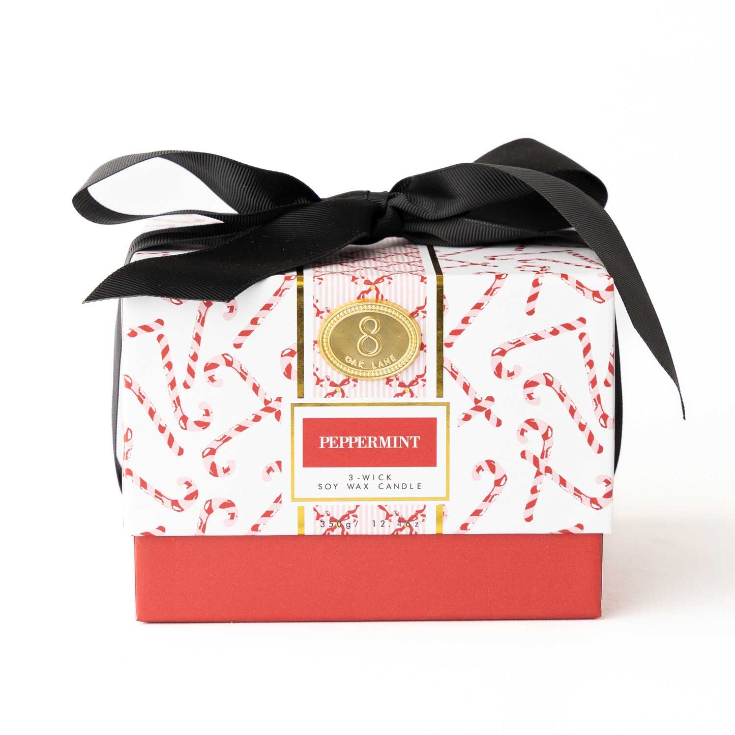 Peppermint 3-Wick Boxed Soy Wax Candle