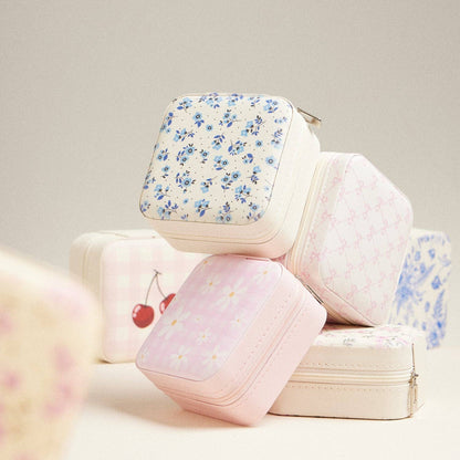 Blue Blossom Jewelry Box -Travel size: Navy / One / 5AC78028
