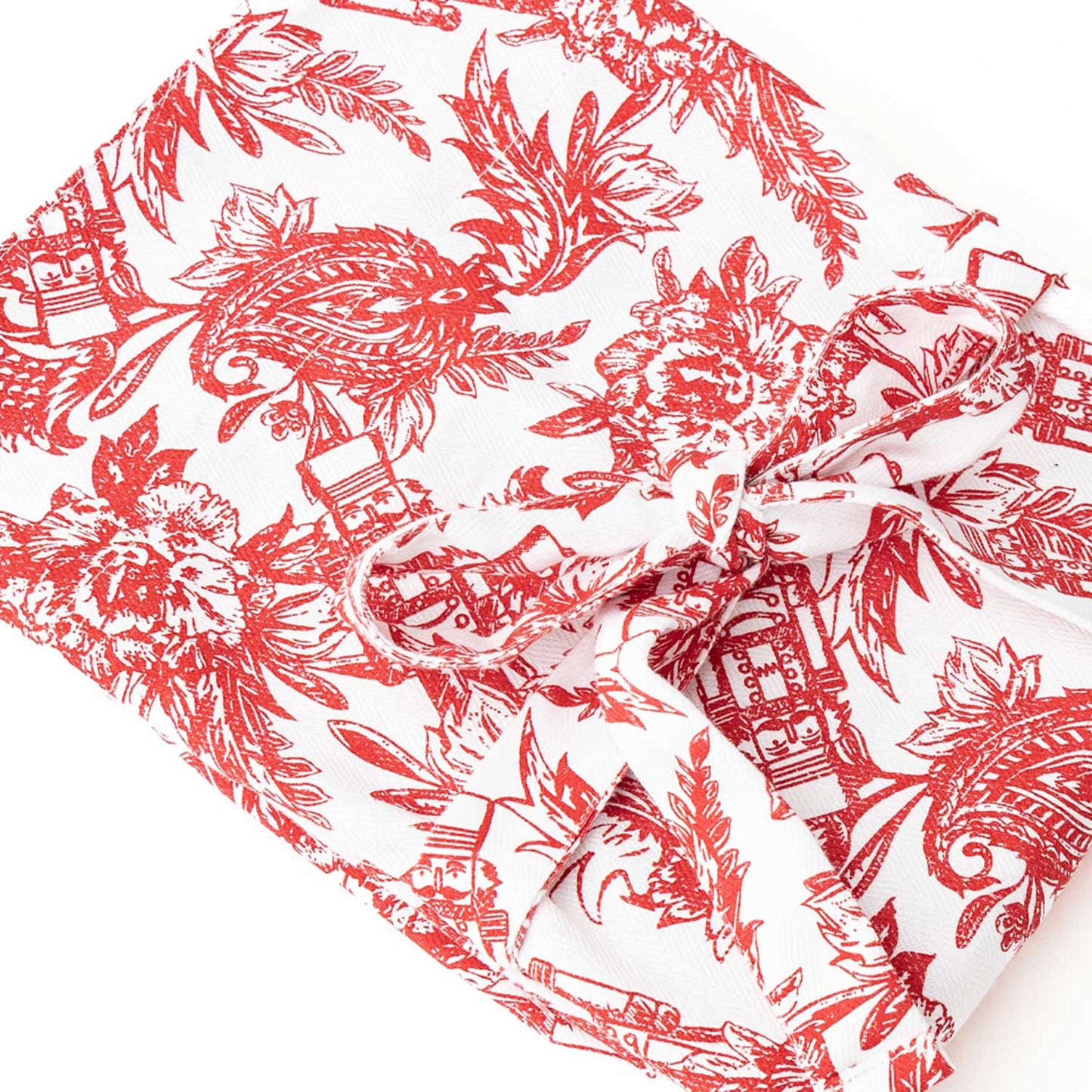 Nutcracker Toile Apron