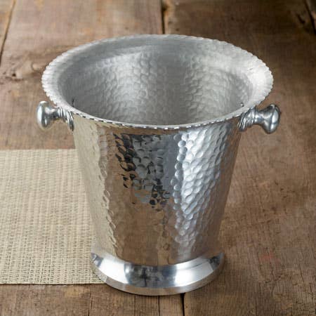 Hammered Ice Bucket 10"